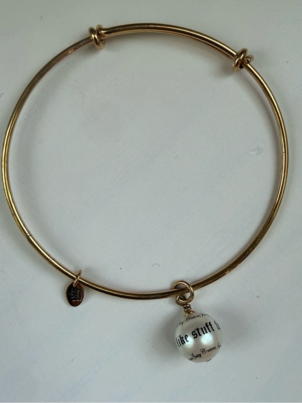 Vintage Juicy couture pearl bangle/bracelet